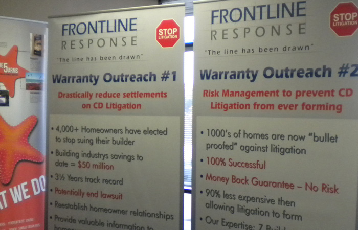 Frontline Response - Banners Project from Signs from Starfish Signs and Graphics in Orange County