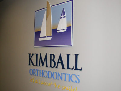Kimball Orthodontics - Lobby Signs Project from Signs from Starfish Signs and Graphics in Orange County