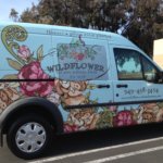 Wildflower Vehicle Graphic Project from Signs from Starfish Signs and Graphics in Orange County