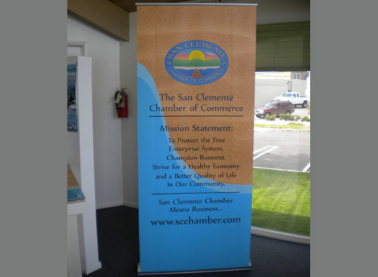 Banner Stands for Corporate Events San Clemente CA