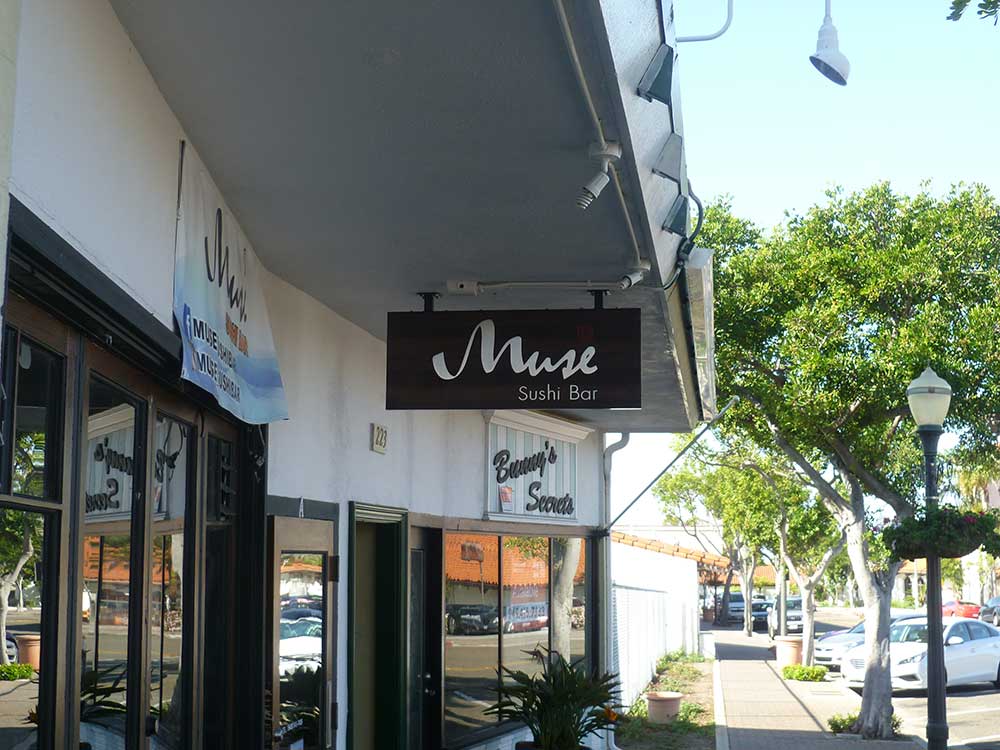 Muse building sign from starfish signs & graphics