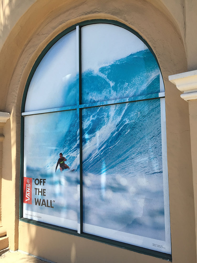 Vans Window Glass graphic