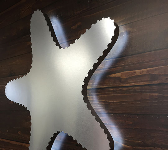 our-core-values starfish sings lobby sign