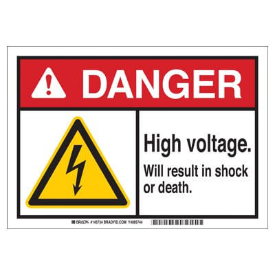 Safety Signage for Manufacturing Facilities